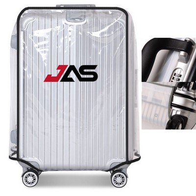 24 Inch Clear PVC Waterproof Luggage Cover
