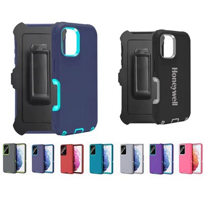 iBank® Shockproof Case compatible with Galaxy S25 Case + Screen Protector