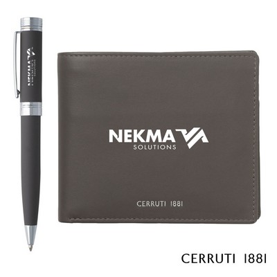 Cerruti 1881® Zoom Card Wallet & Fountain Pen Gift Set