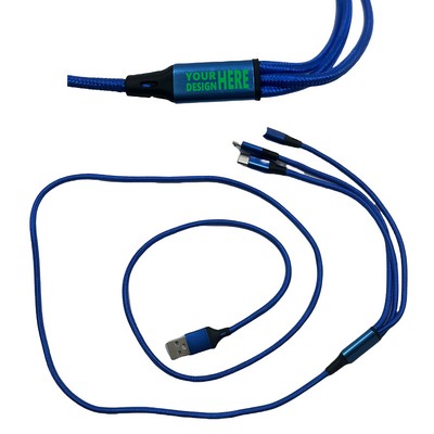 3" 1 Nylon Braided Data Cable