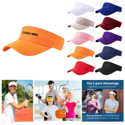 "Classic Cotton Visor Cap "