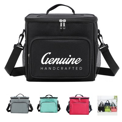 Insulated Cooler Tote Bag with Adjustable Strap