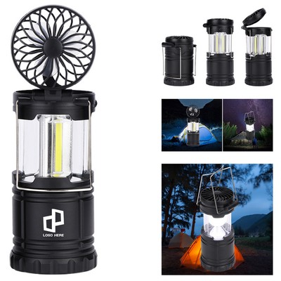 2 In1 Camping Fan Lantern