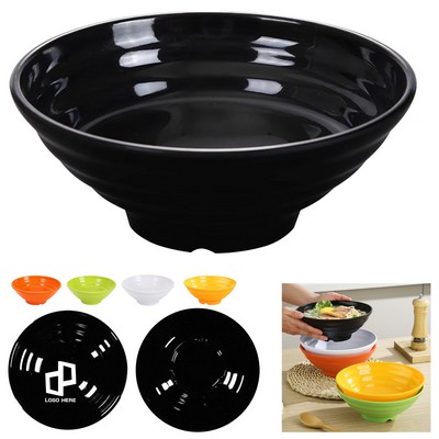 9.65 Inch Plastic Noodles Food Bowl