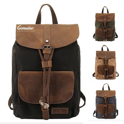 Waterproof Canvas Backpack