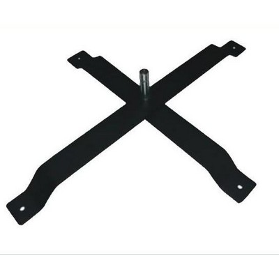 Iron cross base for banner kits