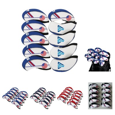 10 Pack Golf Head Covers Set