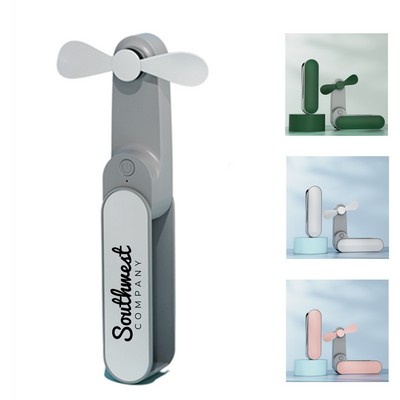 Rechargeable Foldable Handheld Fan