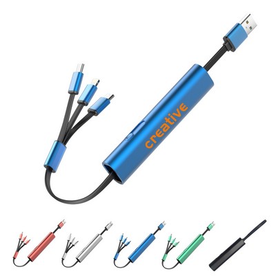 Three-in-One High-speed Charging Cable
