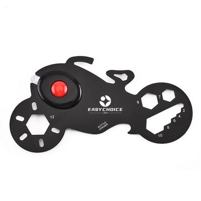 3" 1 Motorbike Shaped Tool Card