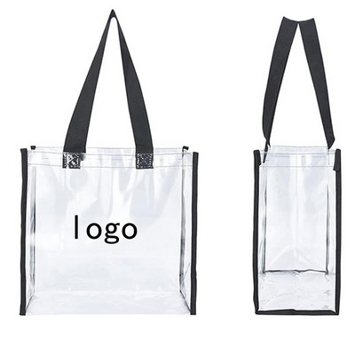 High Quality Pvc Transparent Handbags Together