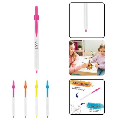 Permanent Highlighter Marker Fine Tip