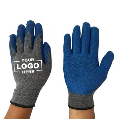 Glue-impregnant non-slip breathable wear-resistant gloves