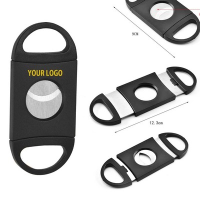 Cigar Cutter Guillotine Stainless Steel Smooth