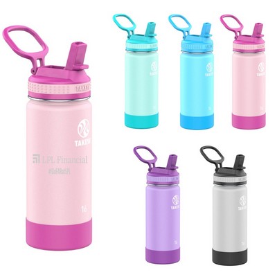 Takeya® 16 Oz. Actives Kids Water Bottle With Straw Lid