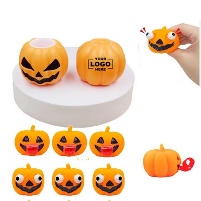 Fidget Toy Designed in the Shape of a Pumpkin