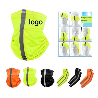 Reflective Strip Riding Mask Headscarf