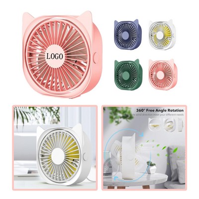 Rechargeable Desk Fan