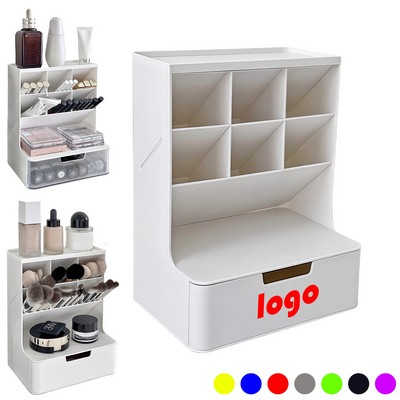 Large Capacity Plastic Desktop Storage Box