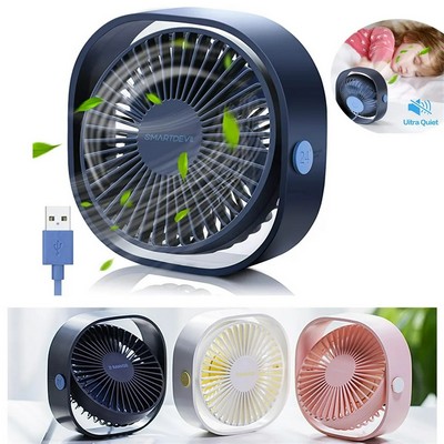 Compact USB Desk Fan