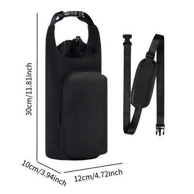Tumbler Insulated Water Bottle Holder with Adjustable Strap