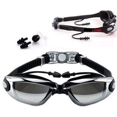 Unisex Anti-Fog Swim Goggles for Adults