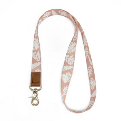 Leather Buckle Lanyard