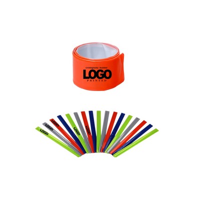 Reflective Safety Slap Wristban