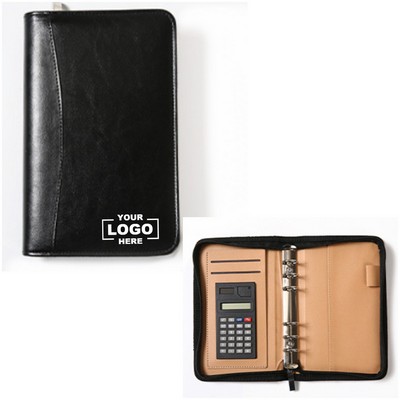 Multifunctional Notebook Notepad with Calculator Pen Holder