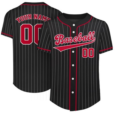 Full-Color Team Baseball Jersey