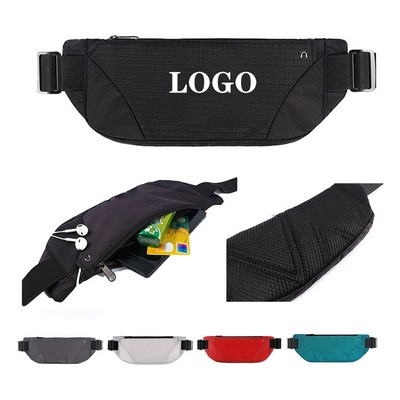 Water-Resistant Nylon Chest Pack for Outdoor Activities