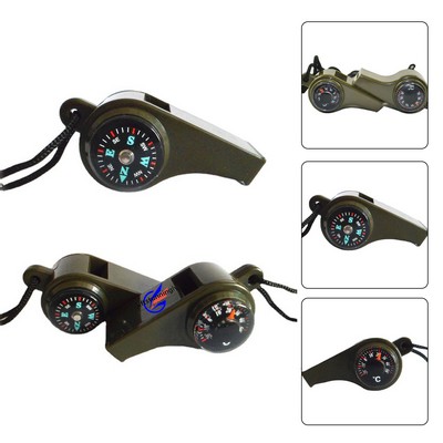 Outdoor Multi-Function Emergency Survival Whistle