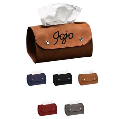 Premium Pu Leather Vintage Tissue Box