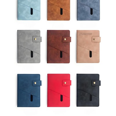 Lined Leather Journal Notebook