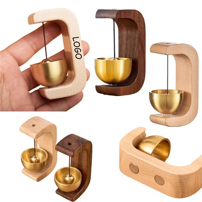 Decoration Magnetic Wood Unique Bass Doorbell Chime