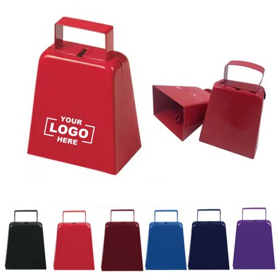 Colorful Athletic Metal Cowbell
