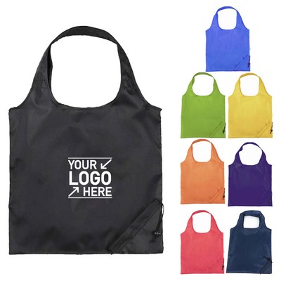 Foldable Reusable Grocery Shopping Tote Bag in Pocket