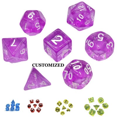 Acrylic Transparent Dice