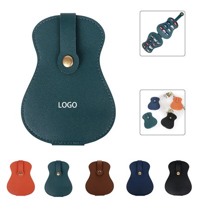 Premium Leather Plectrum Holder
