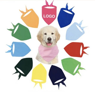 Pets Bandana Reversible Triangle Bibs For Pets Costume