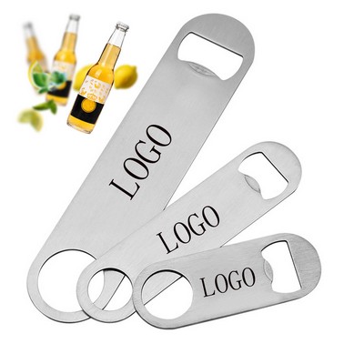 Three Sizes Of Stainless Steel Bottle Openers
