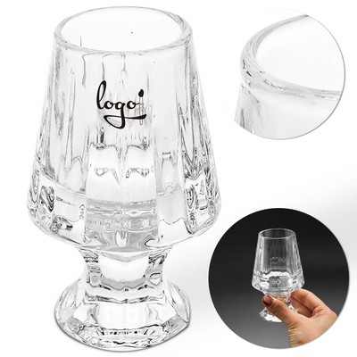 2.4oz Faceted Whiskey Tasting Glass
