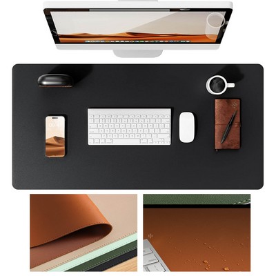Large Leather Mouse Pad Office Desk Mat
