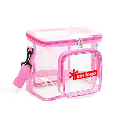 Clear Lunch Bag Work Office Picnic