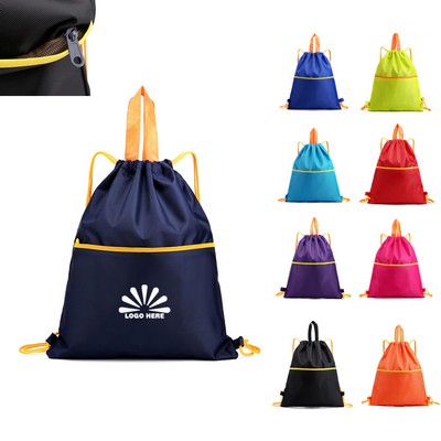 420D Oxford Waterproof Drawstring Backpack