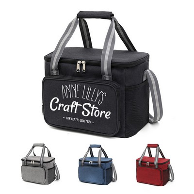 Three-Layer Insulated Lunch Bag