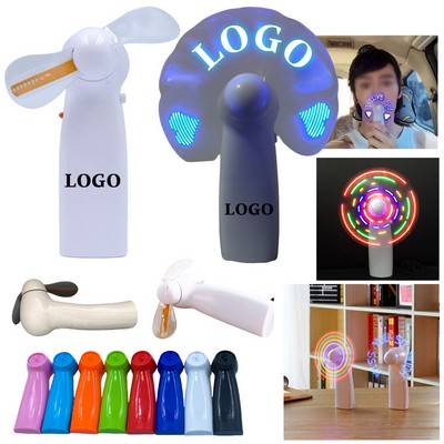 Colorful LED Handheld Fan