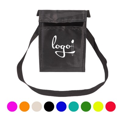 Simple And Portable Messenger Bag With Customizable Logo