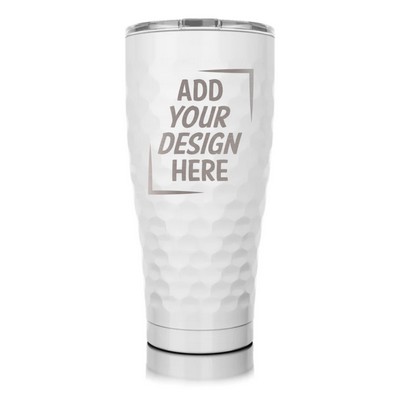 SIC Cups 30 Oz. Dimpled Golf Tumbler