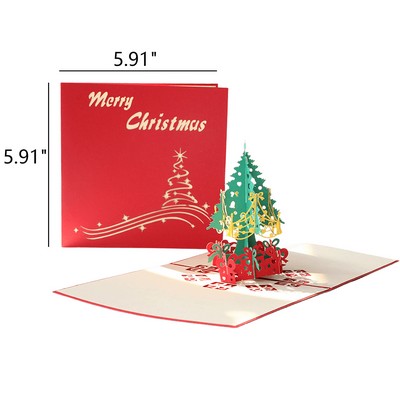Christmas 3D Pop Up Greeting Cards